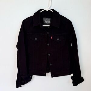 Levi’s Black Original Trucker Jacket Size Small